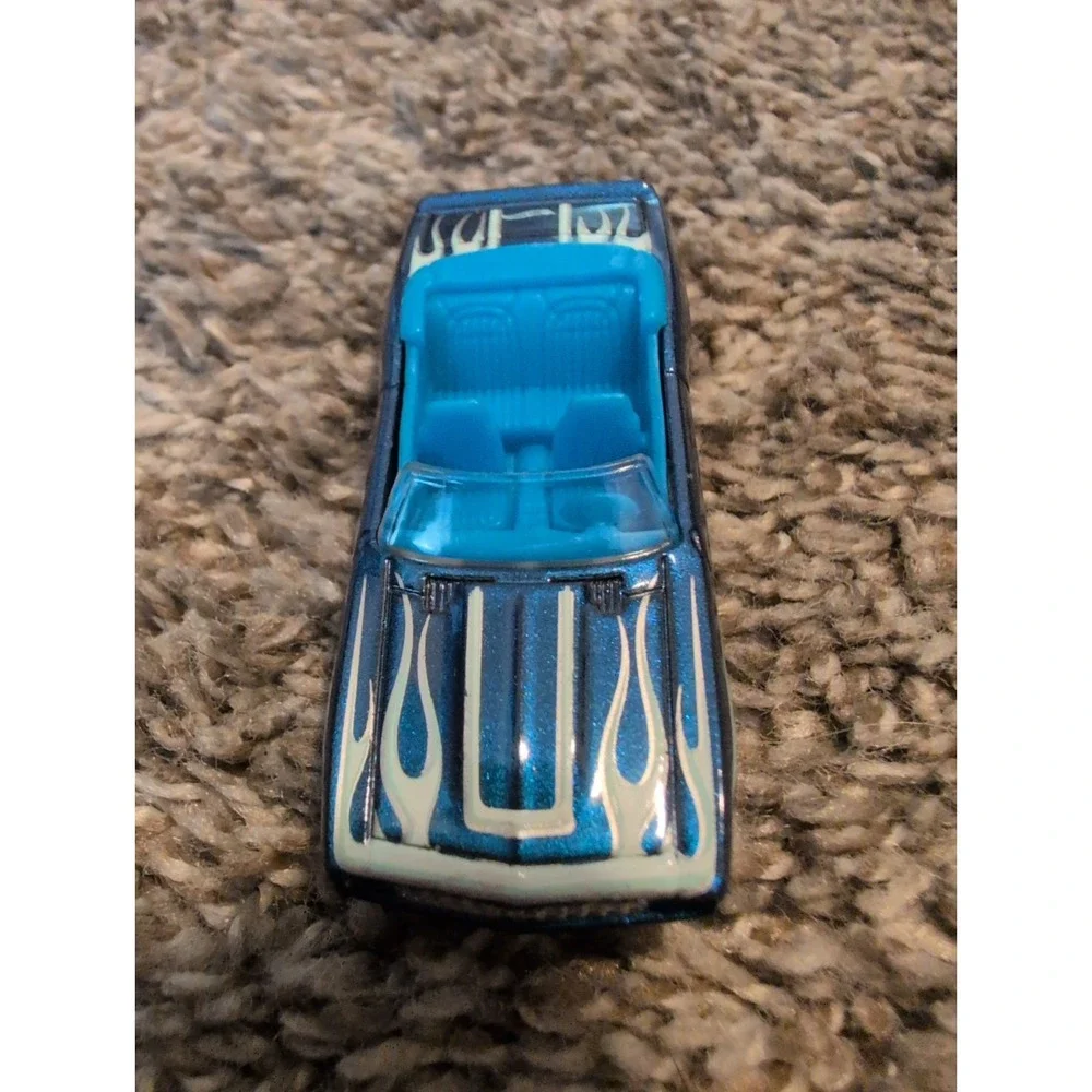 2014 Hot Wheels HW Workshop #213/250 '69 Chevy Camaro Dark Blue/White w/PR5 NM
